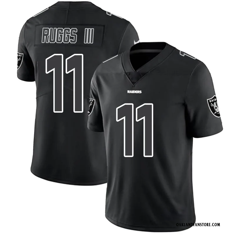 Henry Ruggs III Raiders Jersey Limited Vapor 2020 #11 Inaugural Season Black Men's