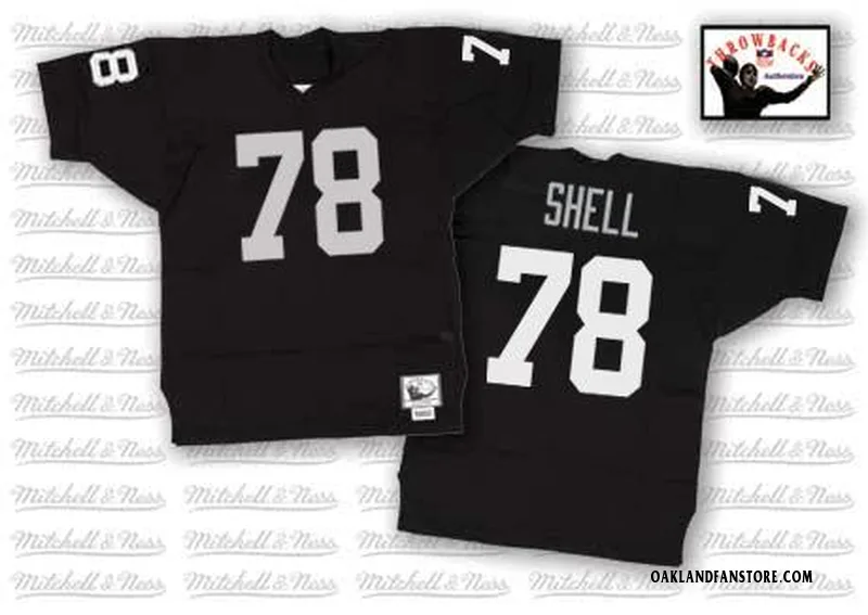 1970 Art Shell Game Worn Oakland Raiders Jersey from The Jimmy The, Lot  #80117