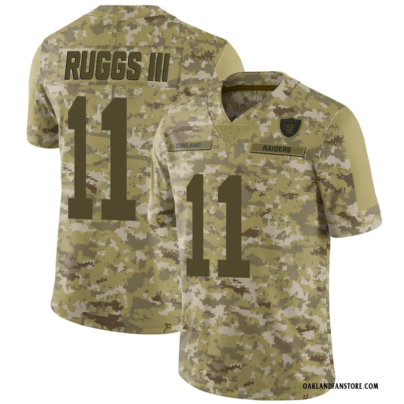 Men's Las Vegas Raiders Henry Ruggs III Nike Black Game Jersey