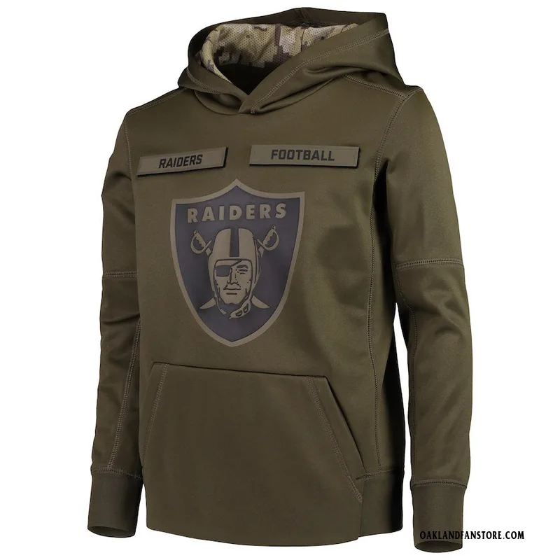 raiders salute to service sweatshirt