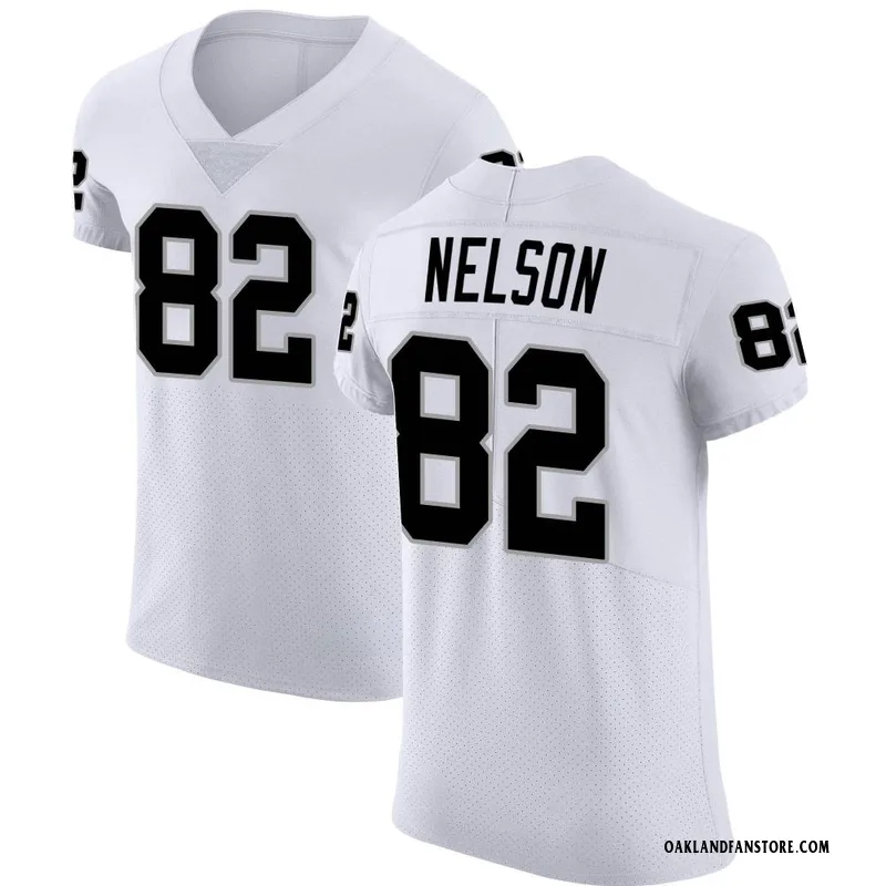 Nike Jordy Nelson #82 Las Vegas raiders Jersey Mens LARGE rare NWOT Oakland  NFL