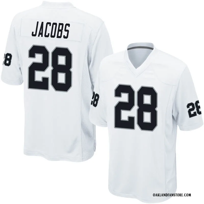 Men's Nike Josh Jacobs Gray Las Vegas Raiders Atmosphere Fashion Game Jersey