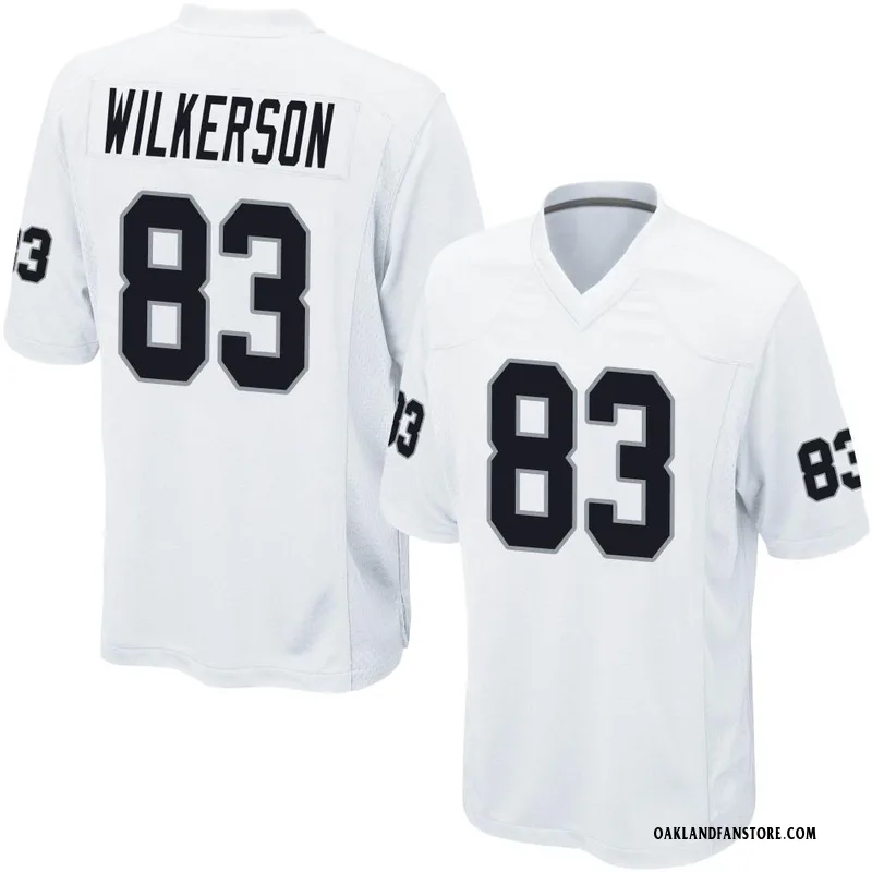 Kristian Wilkerson Las Vegas Raiders Men's Legend White Color Rush